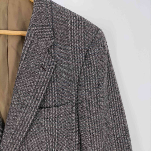 ダーバン DURBAN グレンチェック ウール2Bテーラードジャケット メンズ