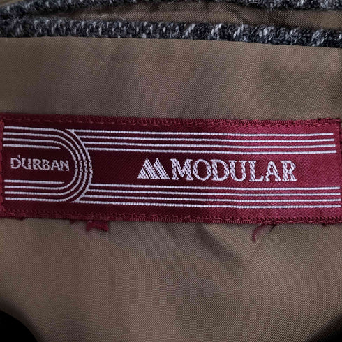 ダーバン DURBAN グレンチェック ウール2Bテーラードジャケット メンズ