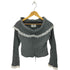 ジュエティ jouetie コサージュオフショルニットトップス レディース import:M