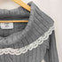 ジュエティ jouetie コサージュオフショルニットトップス レディース import:M