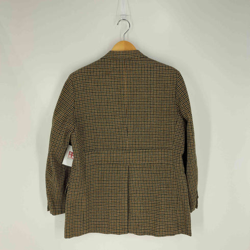 ダーバン DURBAN 千鳥格子 クルミボタン ウール2Bテーラードジャケット メンズ