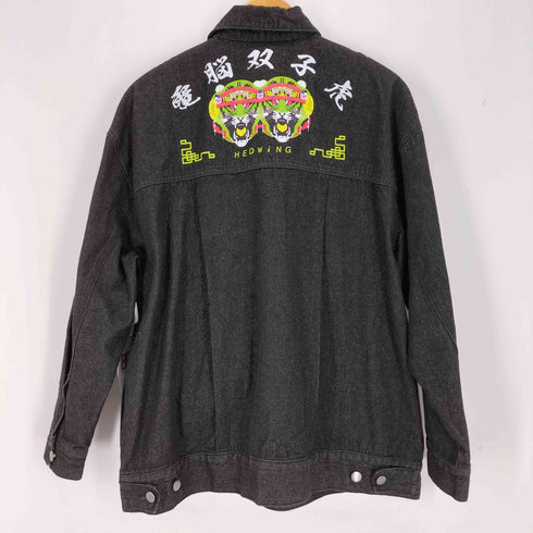 HEDWING TWIN CP TIGER DENIM JACKET メンズ