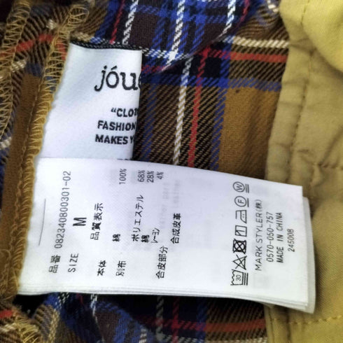 ジュエティ jouetie クレイジーチェックフリルスカート レディース JPN:M