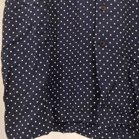 ポロバイラルフローレン Polo by RALPH LAUREN 90s~00s CLAYTON ドット レーヨン 半袖オープンカラーシャツ メンズ import:XL