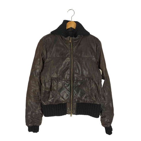 collection PRIVEE? レザー ジップジャケット メンズ JPN:46