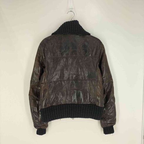 collection PRIVEE? レザー ジップジャケット メンズ JPN:46