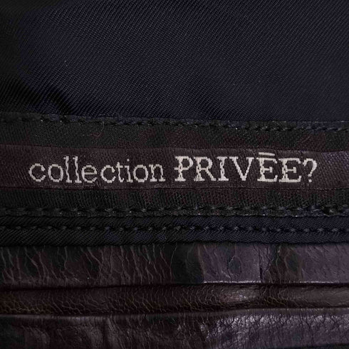 collection PRIVEE? レザー ジップジャケット メンズ JPN:46