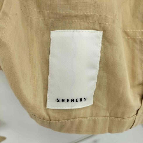 シーナリー SHENERY ダブルボタン リネンシアー ジャケット レディース JPN:36