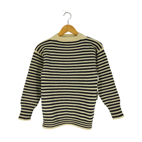 ルトリコチュール LE TRICOTEUR 英国製 TRADITIONAL GUERNSEY SWEATER / ガンジーセーター レディース JPN:34