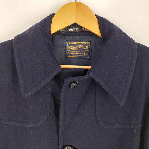 ペンドルトン PENDLETON 70s WOOLEN MILLS クルミボタン ウール ハンティングコート ハーフコート メンズ