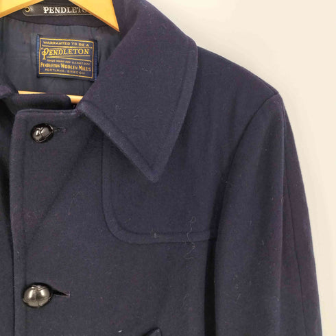 ペンドルトン PENDLETON 70s WOOLEN MILLS クルミボタン ウール ハンティングコート ハーフコート メンズ