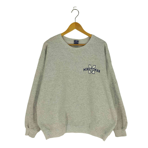 チャンピオン Champion 00S メキシコ製 カレッジプリント クルーネックスウェット メンズ import:XL
