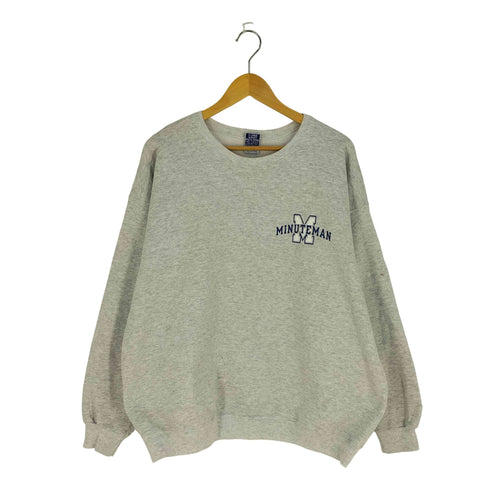チャンピオン Champion 00S メキシコ製 カレッジプリント クルーネックスウェット メンズ import:XL