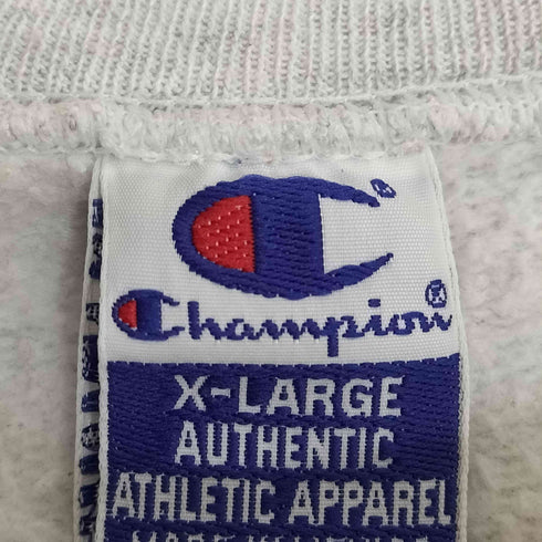 チャンピオン Champion 00S メキシコ製 カレッジプリント クルーネックスウェット メンズ import:XL