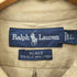 ラルフローレン RALPH LAUREN 90-00s BLAKE ポニー刺繍 ボタンダウン シルクリネン シャツ メンズ L