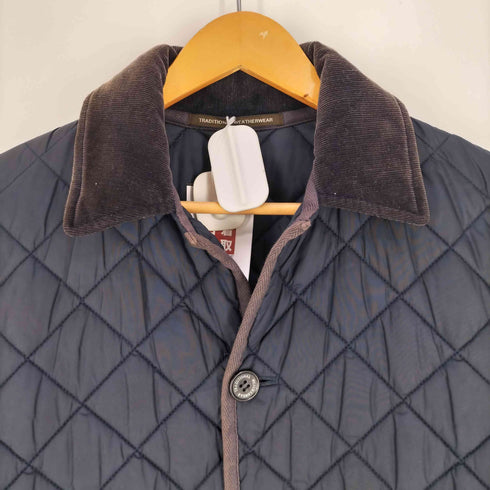 トラディショナルウェザーウェア Traditional Weatherwear 襟コーデュロイ キルティングジャケット メンズ UK:38