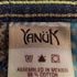 ヤヌーク YANUK y2k TALONジップ バックポケット刺繍 ブーツカットデニム レディース 27inch