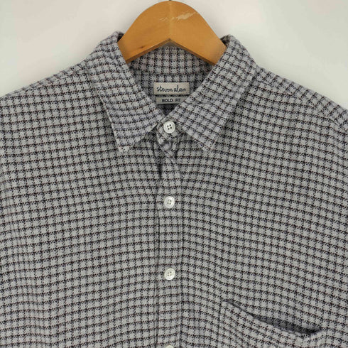 スティーブンアラン Steven Alan 21/ NEL CHECK REVERSE SEAM SHIRT-BOLD/シャツ メンズ JPN:S