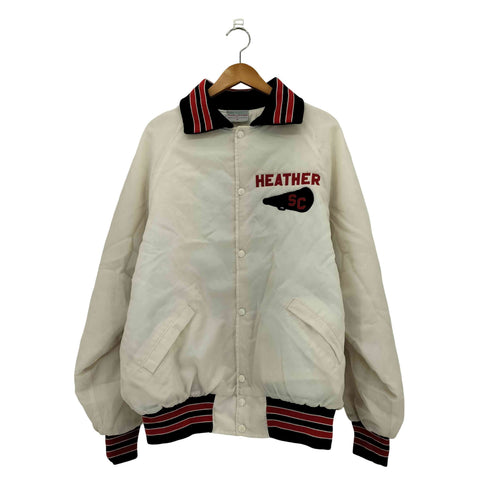 HARVARD CLOTHING 90-00s USA製 裏地キルティング スナップボタン ナイロン スタジャン メンズ M
