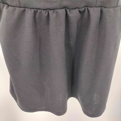 prose verse 肩リボン Vネック ペプラム ビスチェ レディース JPN:M