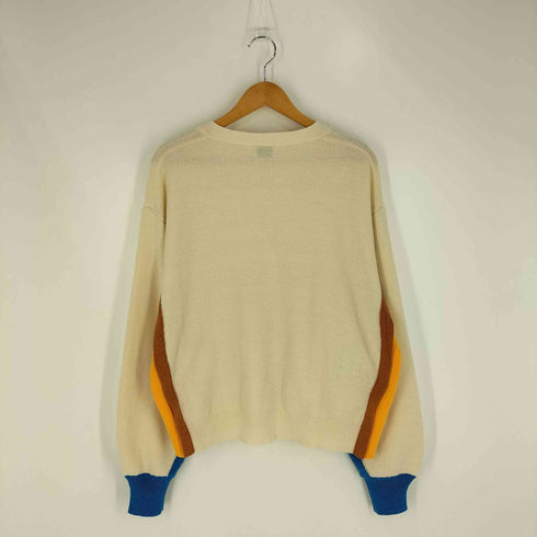 HCAE COLOR BLOCK KNIT CARDIGAN レディース FREE