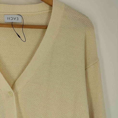 HCAE COLOR BLOCK KNIT CARDIGAN レディース FREE