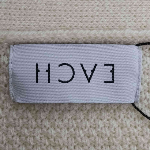 HCAE COLOR BLOCK KNIT CARDIGAN レディース FREE