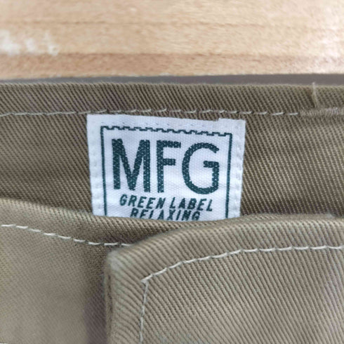 グリーンレーベルリラクシング GREEN LABEL RELAXING MFG チノ テーパード パンツ レディース 38