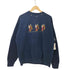 フルーツオブザルーム FRUIT OF THE LOOM 00s ゴルフクラブ 刺繍 スタッズ クルーネックスウェット メンズ import:L