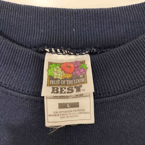 フルーツオブザルーム FRUIT OF THE LOOM 00s ゴルフクラブ 刺繍 スタッズ クルーネックスウェット メンズ import:L