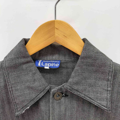 Lapine ラピーヌ ヘリンボーン デニムカバーオール メンズ