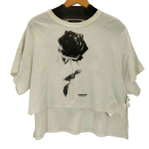 アンダーカバー UNDER COVER JUN TAKAHASHI ショートワイドTEE ROSE レディース JPN:2