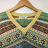JOHNNY MODE vintage 90s イタリア製 総柄 Vネックニット レディース import:M