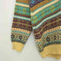 JOHNNY MODE vintage 90s イタリア製 総柄 Vネックニット レディース import:M