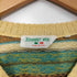 JOHNNY MODE vintage 90s イタリア製 総柄 Vネックニット レディース import:M
