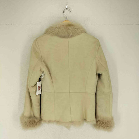 lamb leather ムートンレザージャケット レディース JPN:M