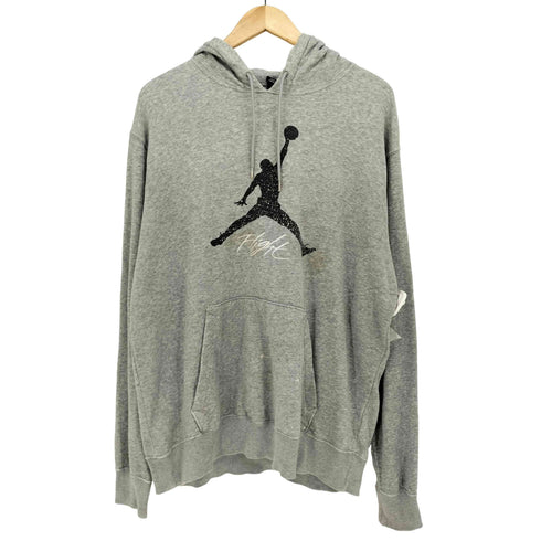 ジョーダンブランド JORDAN BRAND ジャンプマン ロゴ プリント プルオーバー パーカー メンズ import:XL