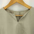 ユナイテッドアローズグリーンレーベルリラクシング UNITED ARROWS green label relaxing FFC リネンライク キーネック ショートスリーブ プルオーバー カットソー レディース FREE