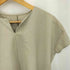 ユナイテッドアローズグリーンレーベルリラクシング UNITED ARROWS green label relaxing FFC リネンライク キーネック ショートスリーブ プルオーバー カットソー レディース FREE