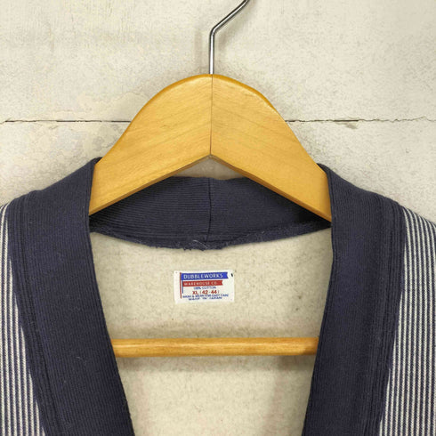 ウエアハウス WAREHOUSE DUBBLEWORKS ヒッコリー カーディガン メンズ XL