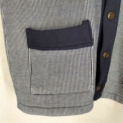 ウエアハウス WAREHOUSE DUBBLEWORKS ヒッコリー カーディガン メンズ XL