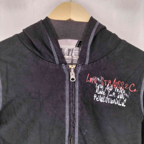 リーバイス Levis リバーシブルジップアップパーカー レディース