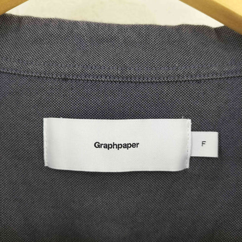 グラフペーパー Graphpaper Oxford Oversized Band Collar Shirt メンズ FREE