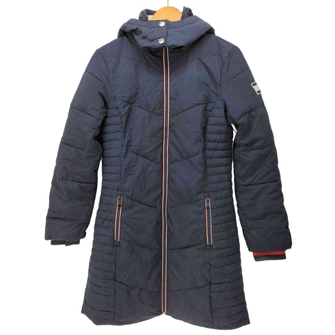 トミーヒルフィガー TOMMY HILFIGER シェイプ フーデッド パテッド コート レディース import:XS