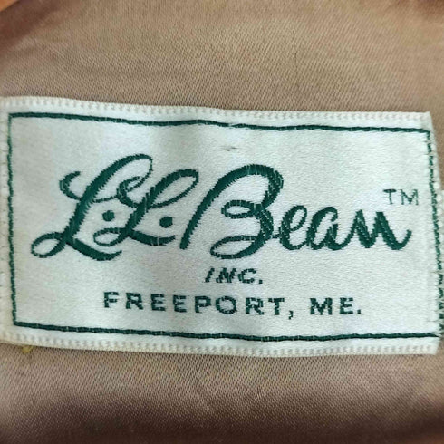 エルエルビーン L.L.Bean 70s 筆記体タグ スエード レザー シャツジャケット メンズ 38