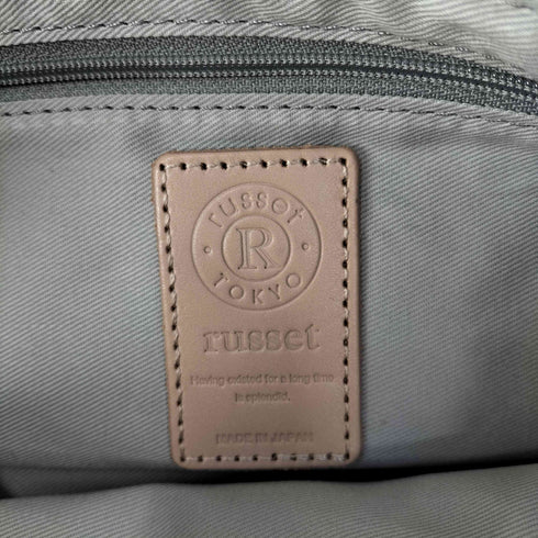 ラシット russet モノグラムロゴ ハンドバッグ レディース