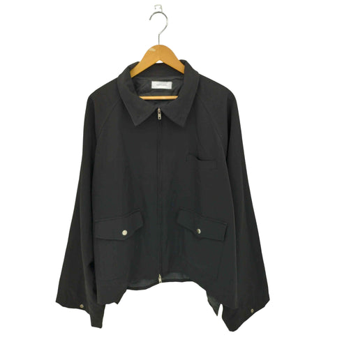 NOIR ET BLANC CHIC DRAPE BLOUSON ダブルジップ ドレープジャケット メンズ M