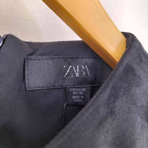 ザラ ZARA FAUX SUEDE DRESS レディース import:XS