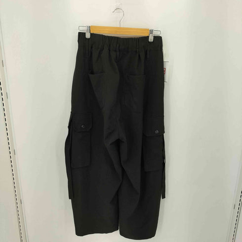 キャスパージョン CASPER JOHN Parachute slacks パラシュートスラックス ワイドカーゴパンツ メンズ L