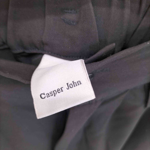 キャスパージョン CASPER JOHN Parachute slacks パラシュートスラックス ワイドカーゴパンツ メンズ L